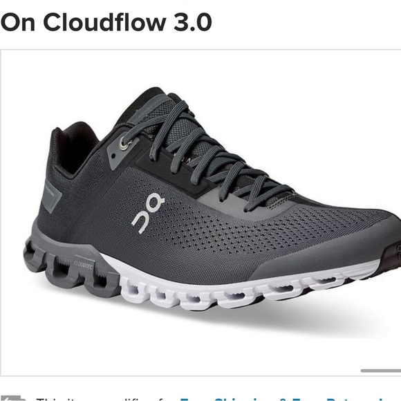 On Running Other - ON CLOUD Cloudflow Wide Rock Swiss Engineering men running shoes size 10